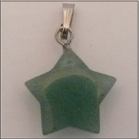 Stern Anh�nger aus Aventurin
