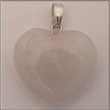 Herz Anh�nger aus Rosenquarz